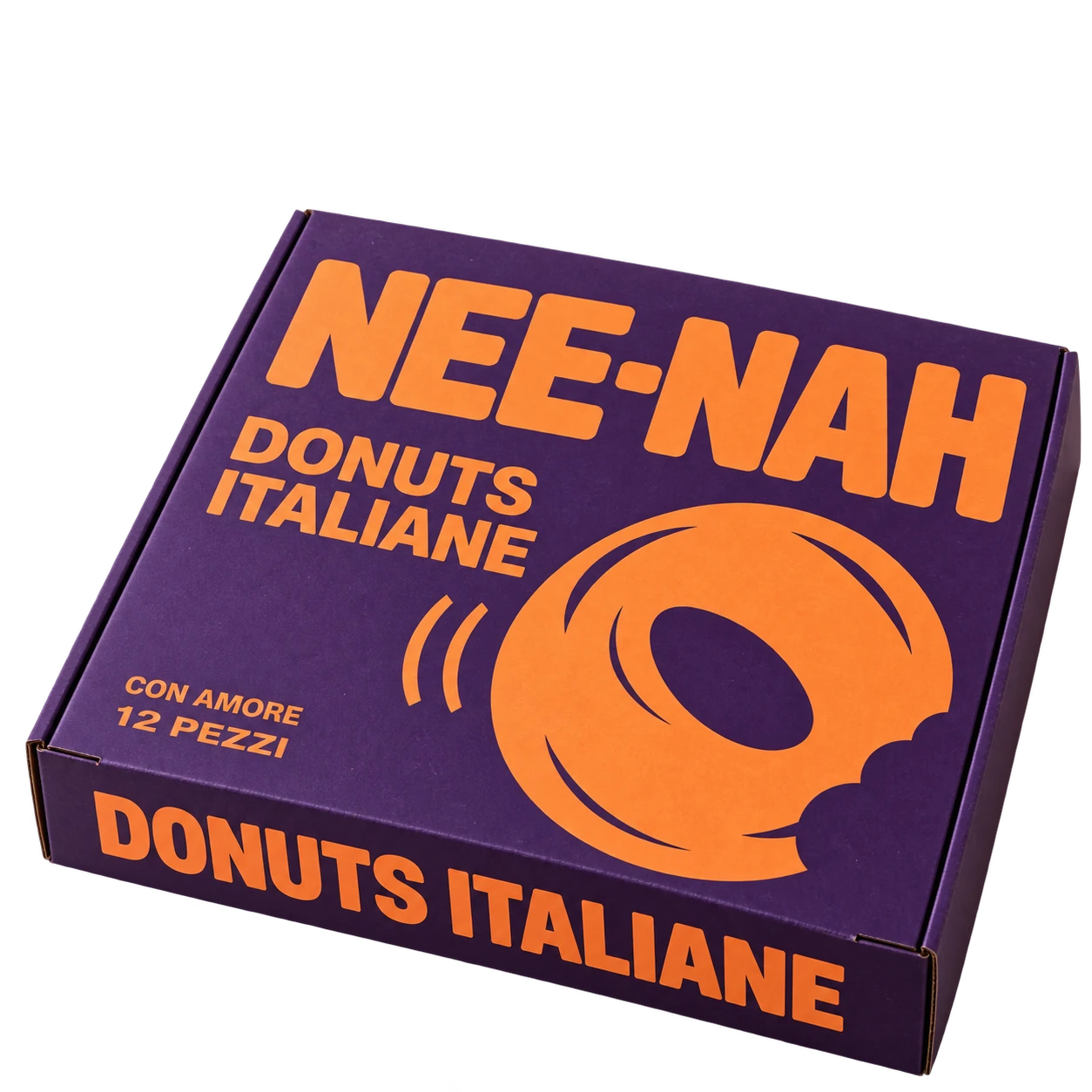NEE-NAH packaging: Italian doughnuts, 12 pieces